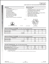 Click here to download DMG1016V-7 Datasheet