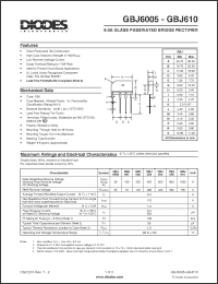 Click here to download GBJ608-F Datasheet