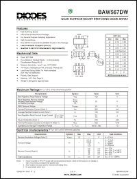 Click here to download BAW567DW-7-F Datasheet