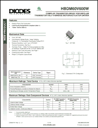 Click here to download HBDM60V600W-7 Datasheet