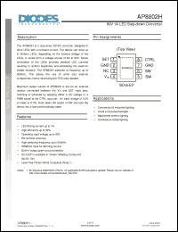 Click here to download AP8802H Datasheet