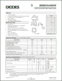 Click here to download MMBD4448DW_1 Datasheet