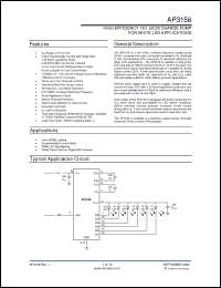 Click here to download AP3156FVG-7 Datasheet