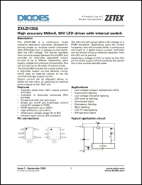 Click here to download ZXLD1356 Datasheet