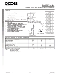 Click here to download DMP3030SN Datasheet