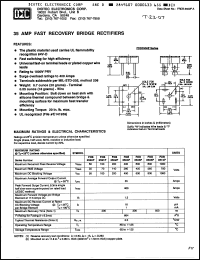 Click here to download FDB3500PW Datasheet