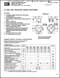 Click here to download FDB3508W Datasheet