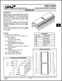 Click here to download DPE512S8N13 Datasheet