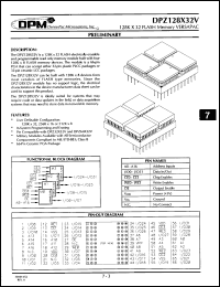 Click here to download DPZ128X32VS20M Datasheet