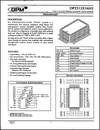 Click here to download DPZ512X16V3-25M Datasheet