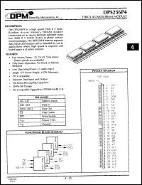 Click here to download DPS256P4-55C Datasheet