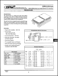 Click here to download DPS32X16A150M Datasheet