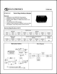 Click here to download NT802-041 Datasheet