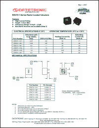 Click here to download DR370-1-311 Datasheet