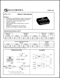Click here to download NT801-164 Datasheet