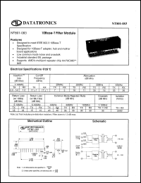 Click here to download NT801-083 Datasheet