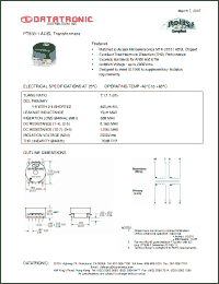 Click here to download PT533-1_1 Datasheet