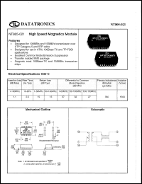 Click here to download NT805-021 Datasheet
