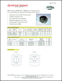 Click here to download PT31302 Datasheet