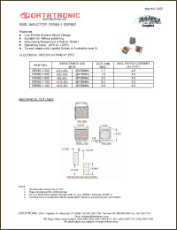 Click here to download DR355-1-252 Datasheet