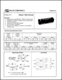 Click here to download NT801-011 Datasheet