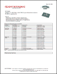 Click here to download NT74869 Datasheet