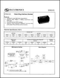 Click here to download NT802-031 Datasheet