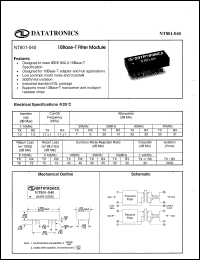 Click here to download NT801-040 Datasheet