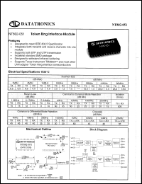 Click here to download NT802-051 Datasheet