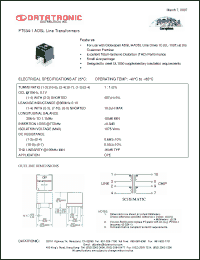 Click here to download PT534-1 Datasheet