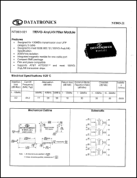Click here to download NT803-021 Datasheet