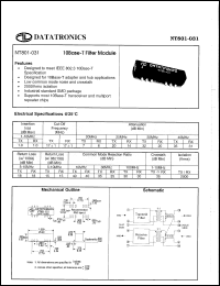 Click here to download NT801-031 Datasheet