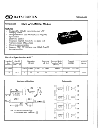 Click here to download NT803-031 Datasheet