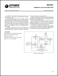 Click here to download MAS7001FD Datasheet