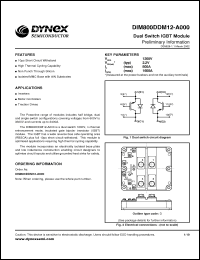 Click here to download DIM800DDM12-A000 Datasheet