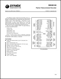 Click here to download MAS28140FE Datasheet