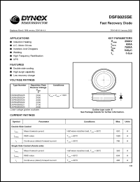 Click here to download DSF8025SE21 Datasheet