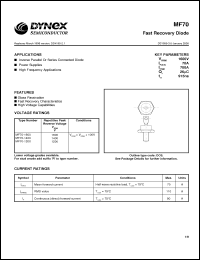 Click here to download MF70-1200 Datasheet