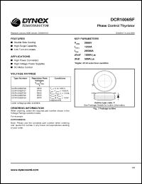 Click here to download DCR1006SF26 Datasheet