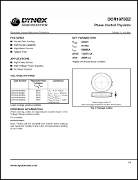 Click here to download DCR1675SZ52 Datasheet