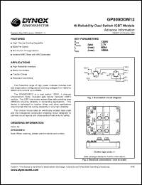 Click here to download GP800DDM12 Datasheet