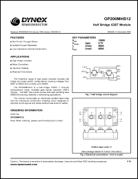 Click here to download GP200MHS12 Datasheet