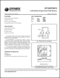 Click here to download GP1600FSM18 Datasheet