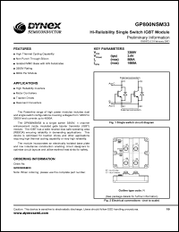 Click here to download GP800NSM33 Datasheet