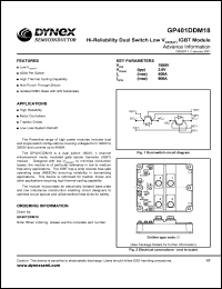 Click here to download GP401DDM18 Datasheet