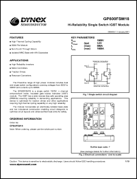 Click here to download GP800FSM18 Datasheet