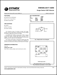 Click here to download DIM400LSS17-A000 Datasheet