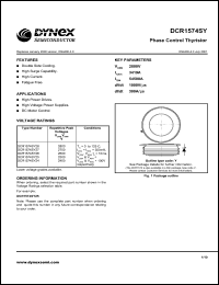 Click here to download DCR1574SY Datasheet