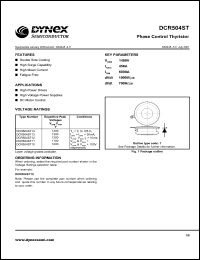 Click here to download DCR504ST Datasheet