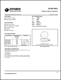 Click here to download DCR818SG Datasheet